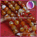 Natural agate gemstone natural agate beads for necklace making